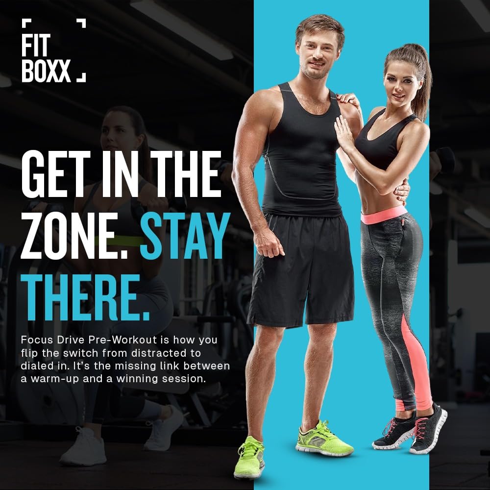 Fit Boxx FocusDrive Pre-Workout Powder 30 Servings