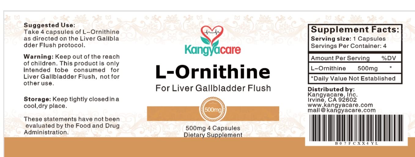 Kangyacare Liver Gallbladder Flush Tablet, 7 Piece Set