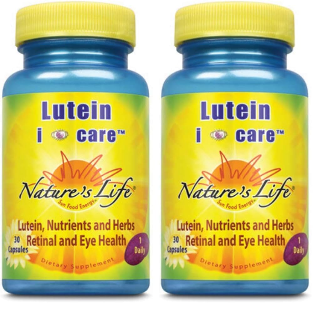 Nature's Life Lutein i Care Capsules 60