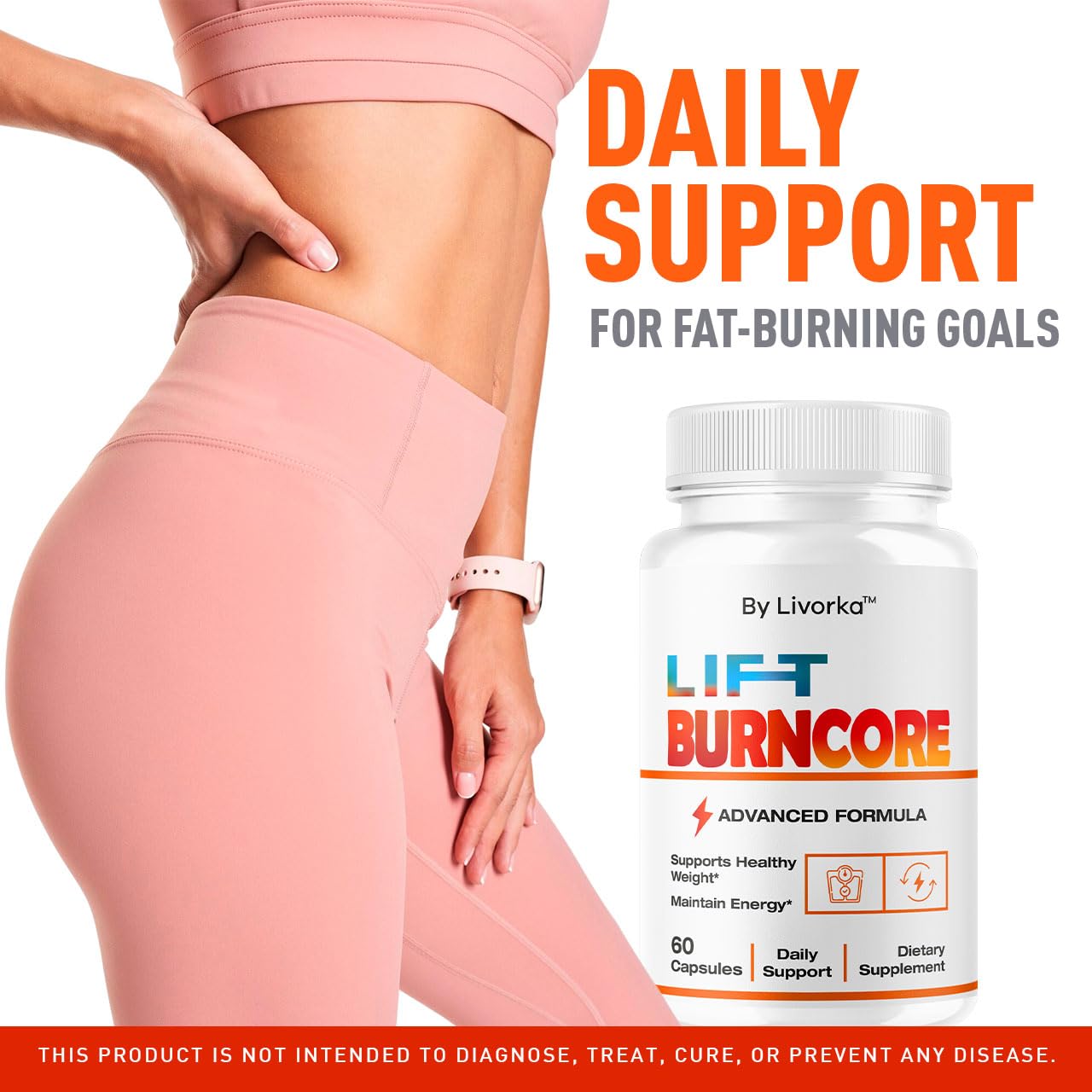LIVORKA Lift BurnCore Capsules 120 Capsules