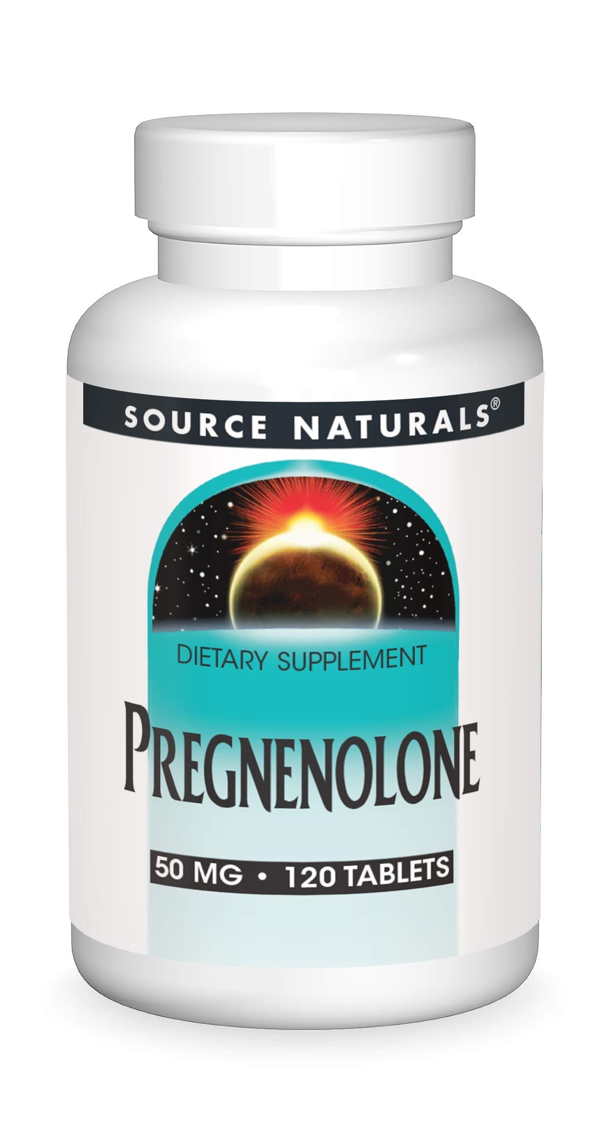 Source Naturals Pregnenolone 50mg Tablets 120