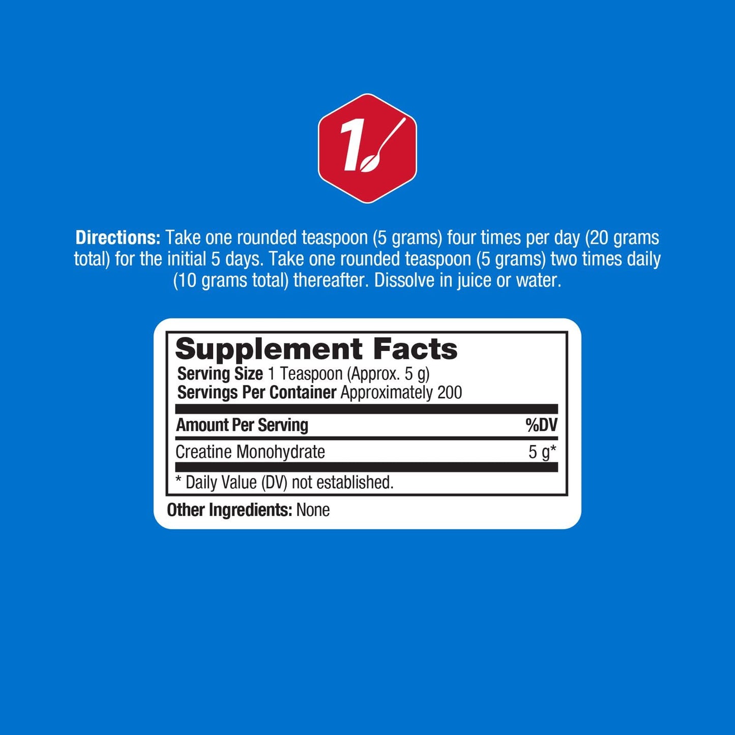 ProLab Creatine Monohydrate Micronized Powder, 1000 g (35.3 oz)