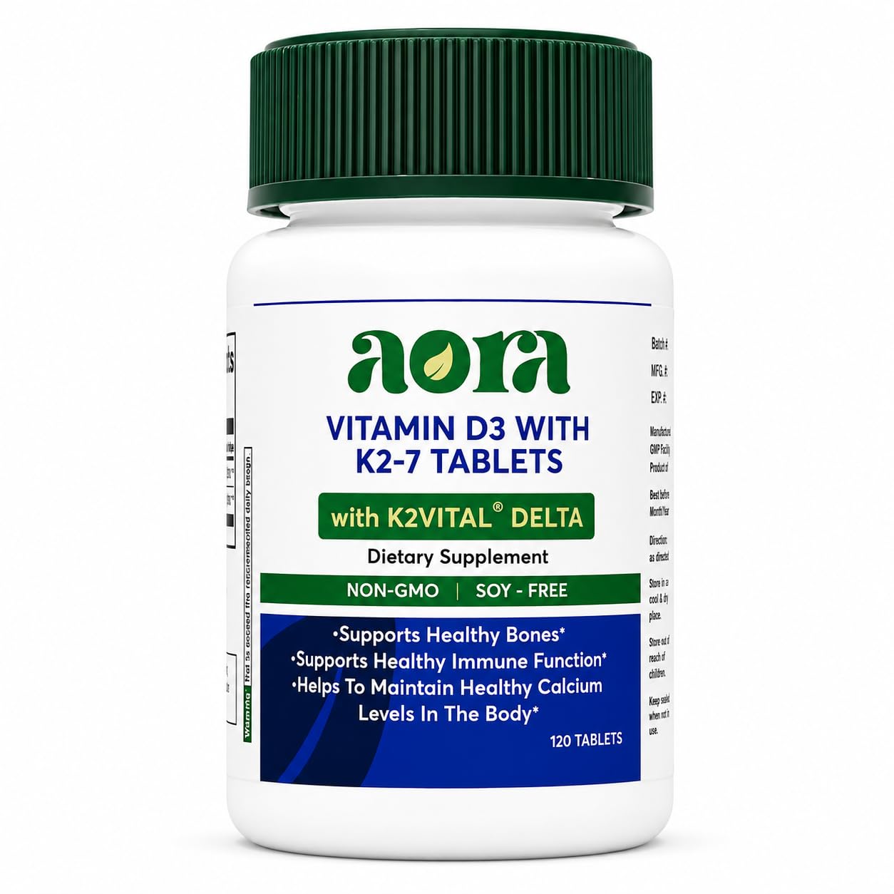 Aora Vitamin D3 K2 Tablet 120