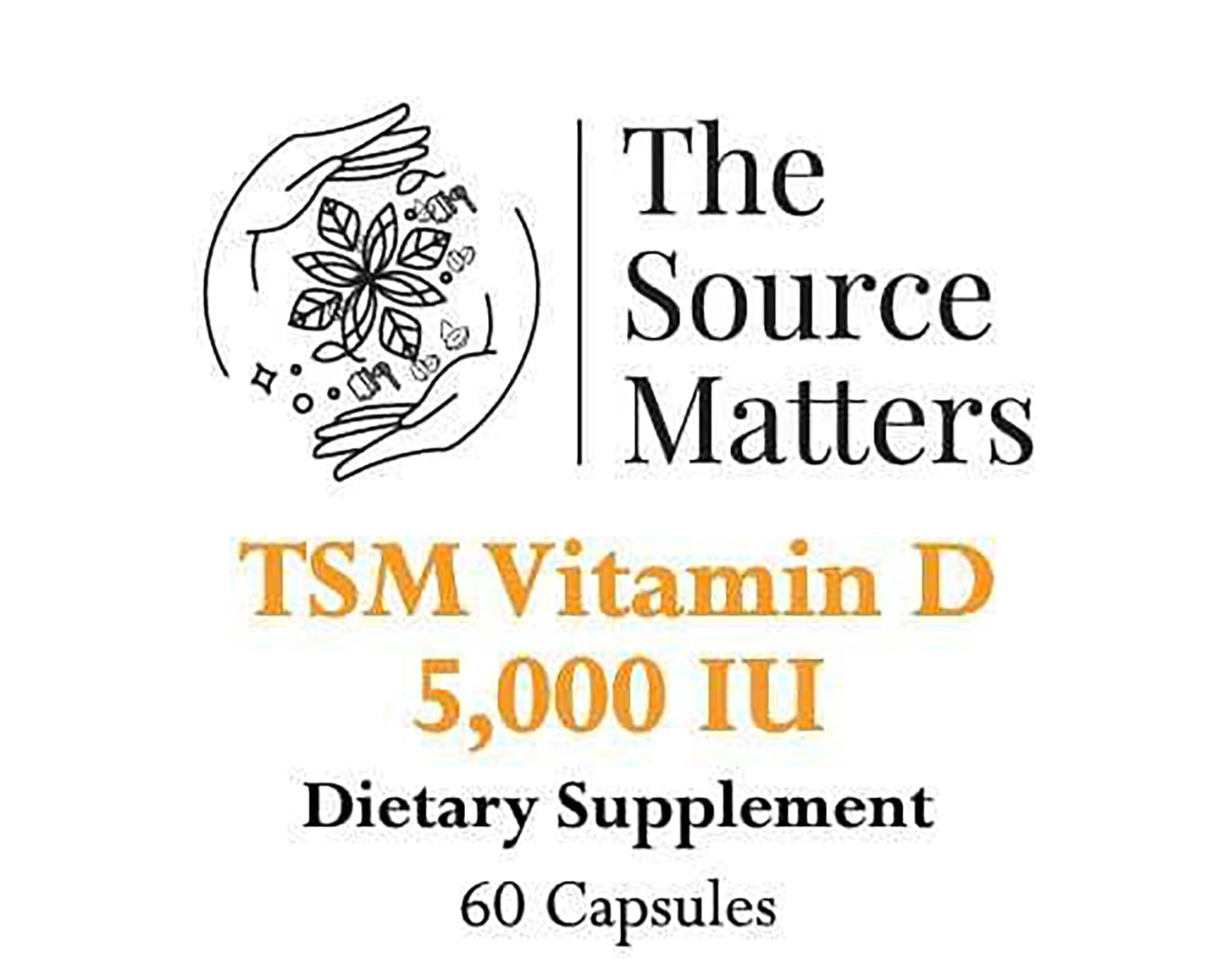 The Source Matters Vitamin D3 Capsule 60 Count