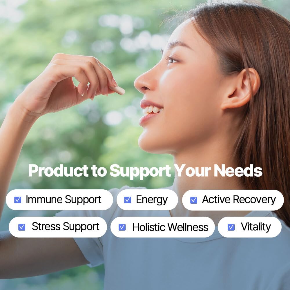WZBIO Optizen Immune Multivitamin & Mineral with Vitamin C, B1, B6, Zinc & Selenium - Supports Immune Health, Energy & Recovery, Liquid & Tablet, 7 Day Supply