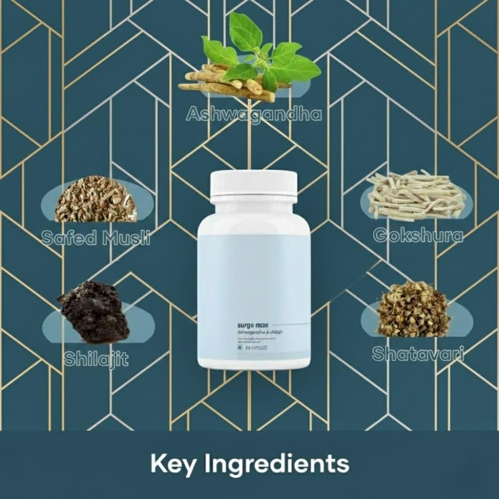 Generic Surge Maxs Capsules, 60 Capsules