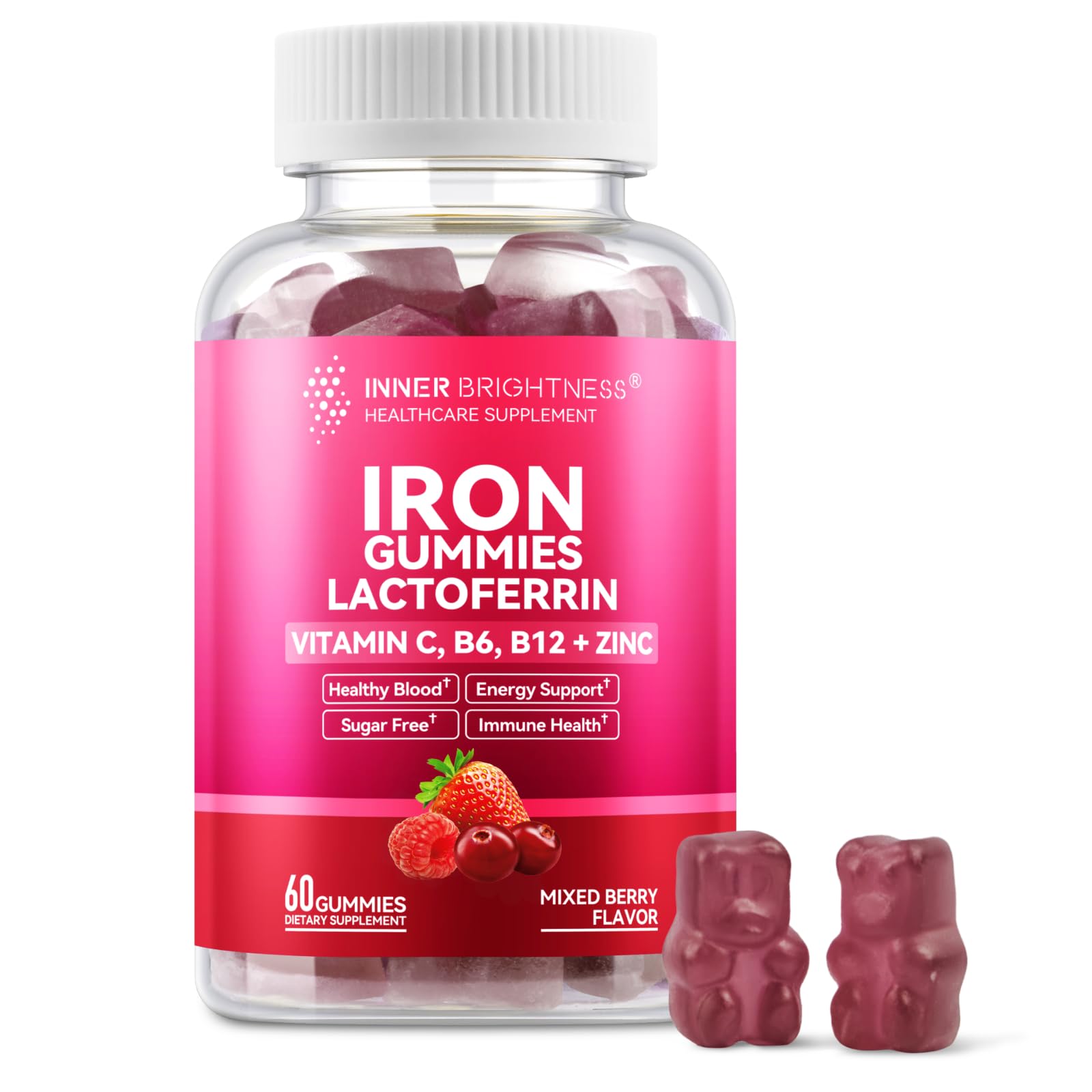 Inner Brightness Iron 27mg Iron Supplement Tablet 100 Tablets