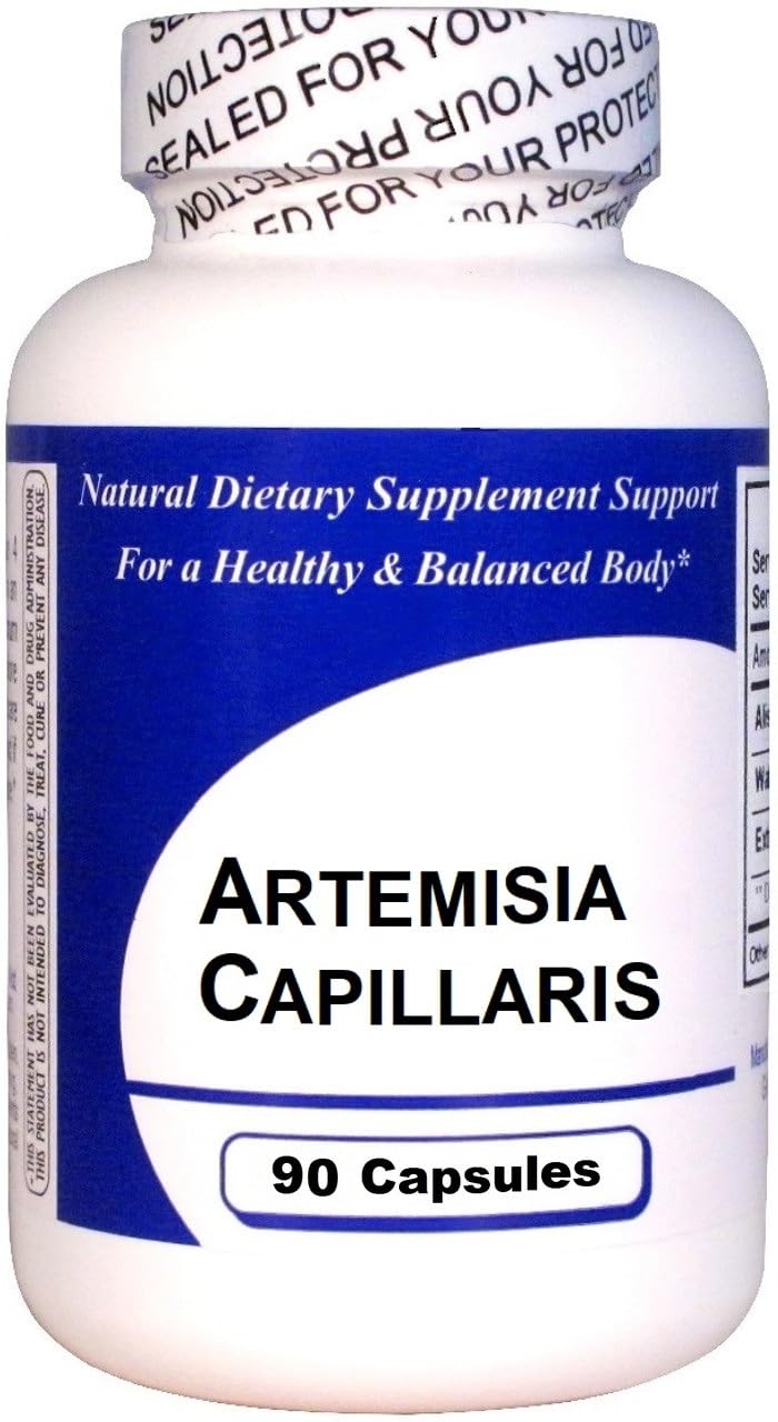 Get Well Natural, LLC Artemisia Capillaris Concentrated Herbal Extract Capsules 100 Count