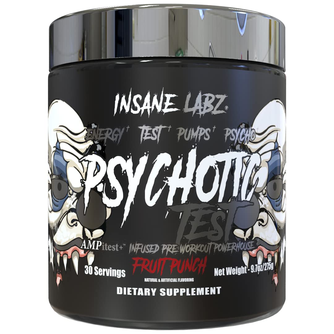 Insane Labz Psychotic Test Powder, 7 Ounce