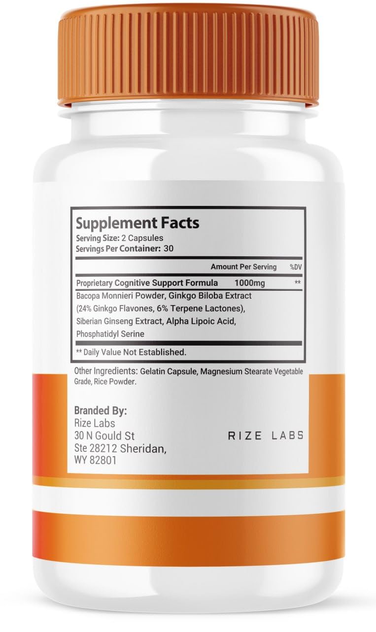 Rize Labs Neuralift Supplement Capsule 300 Capsules