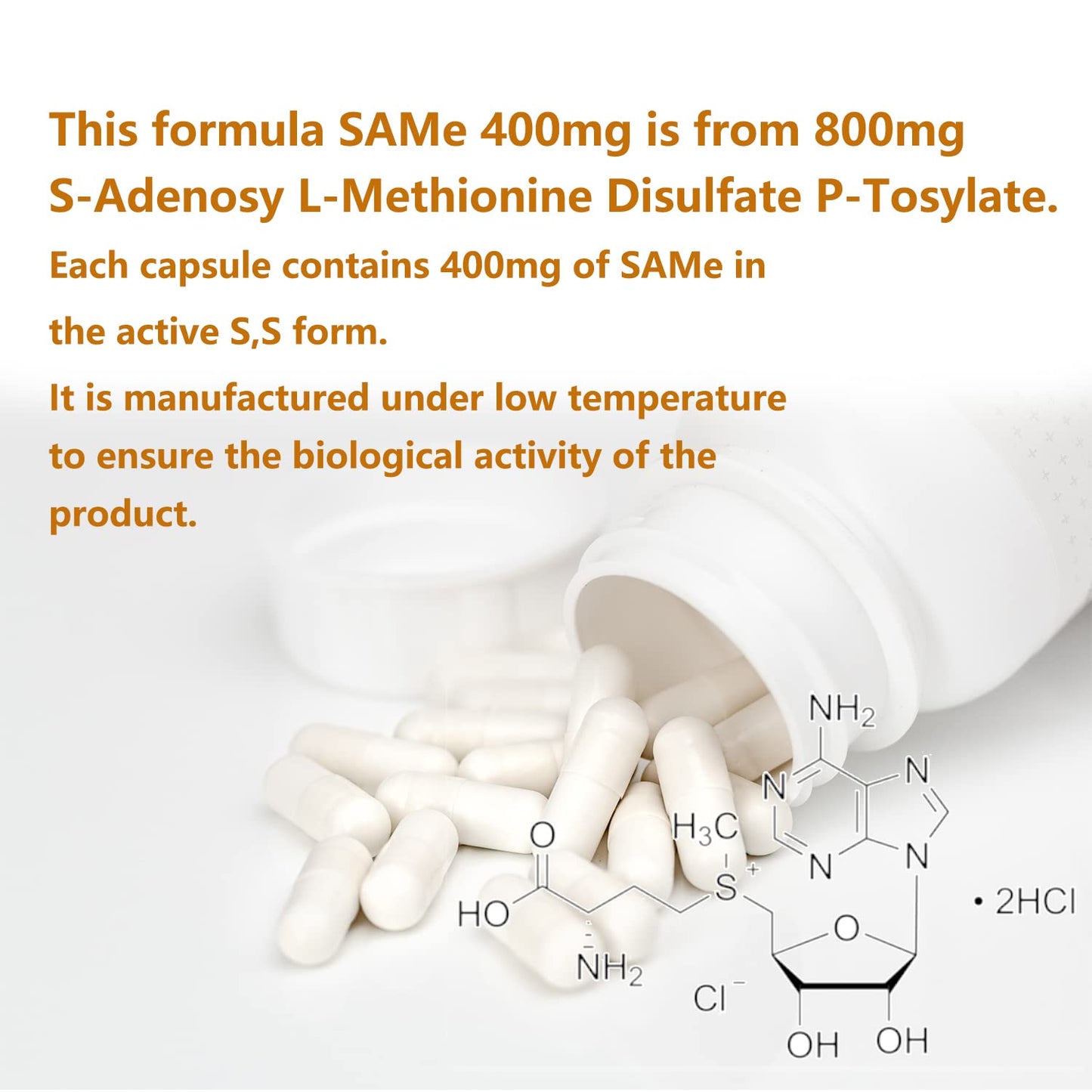 7c SAM-e 400mg Capsule 60 Count