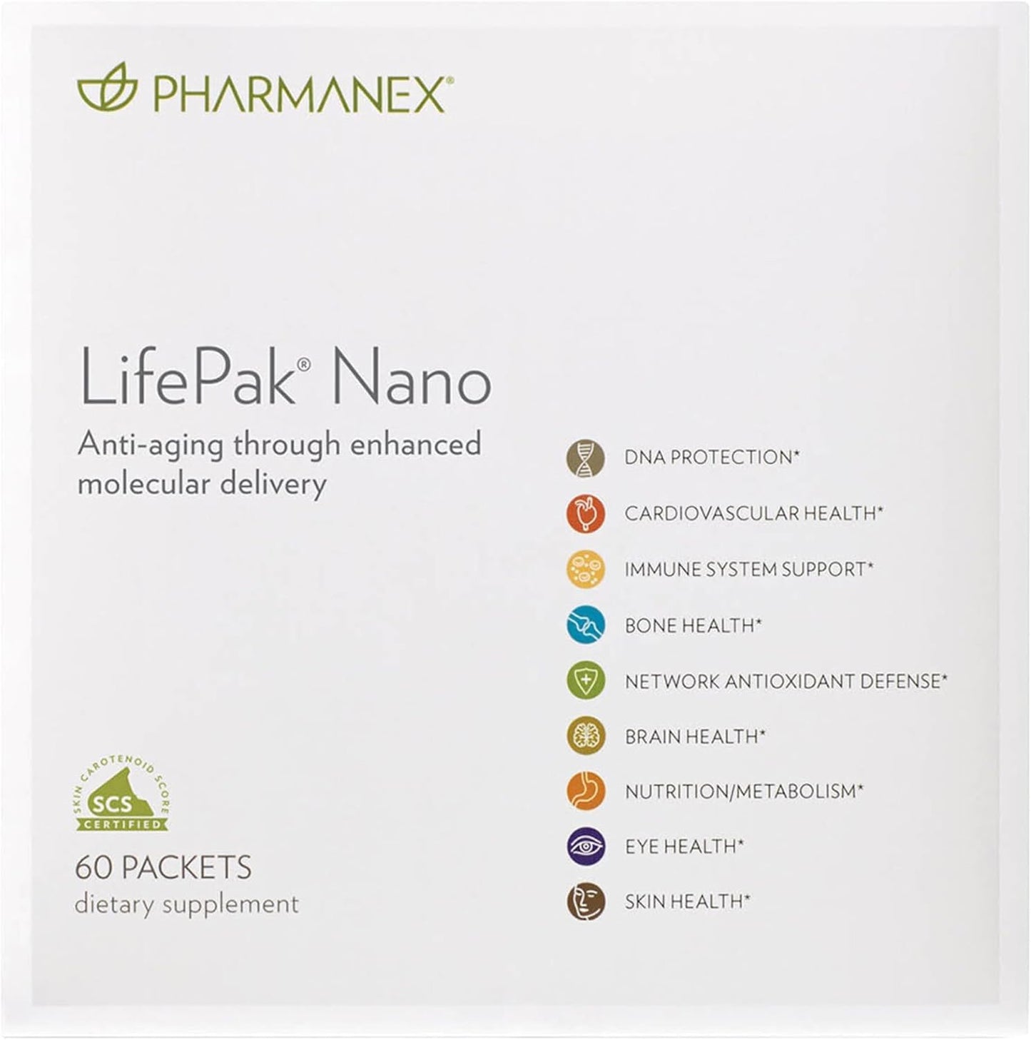 Nu Skin Pharmanex LifePak Nano Capsule 60 Count
