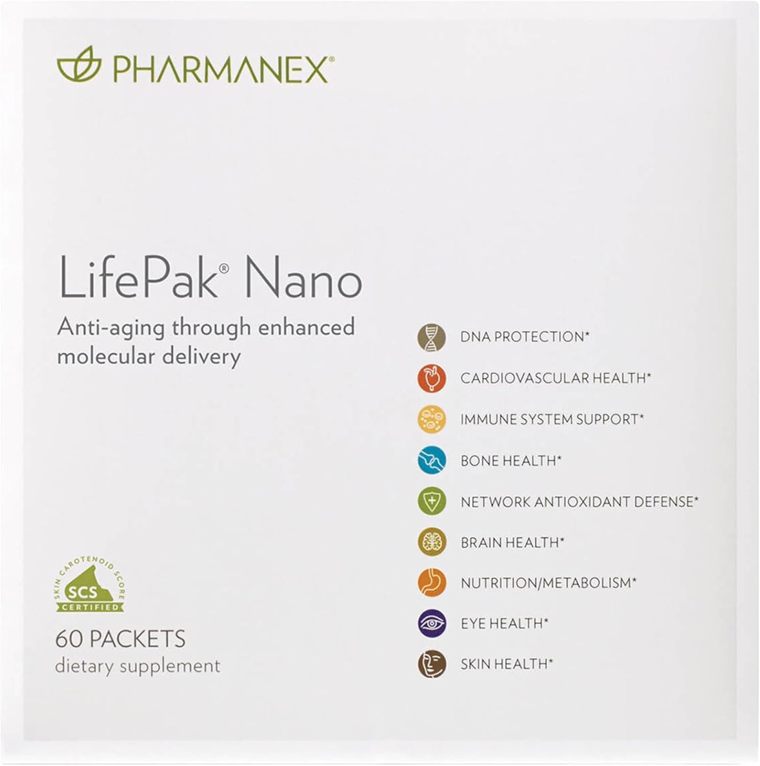 Nu Skin Pharmanex LifePak Nano Capsule 60 Count
