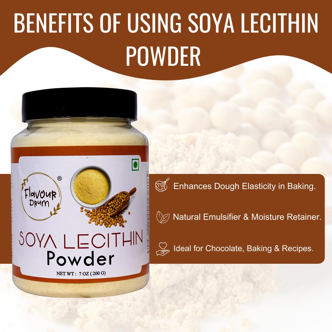 Flavour Drum Soya Lecithin Powder 7 oz