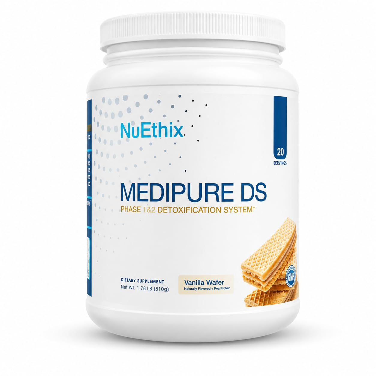 NuEthix Formulations Medipure DS with Pea Protein Phase 1 & 2 Detoxification System Powder 37.3904