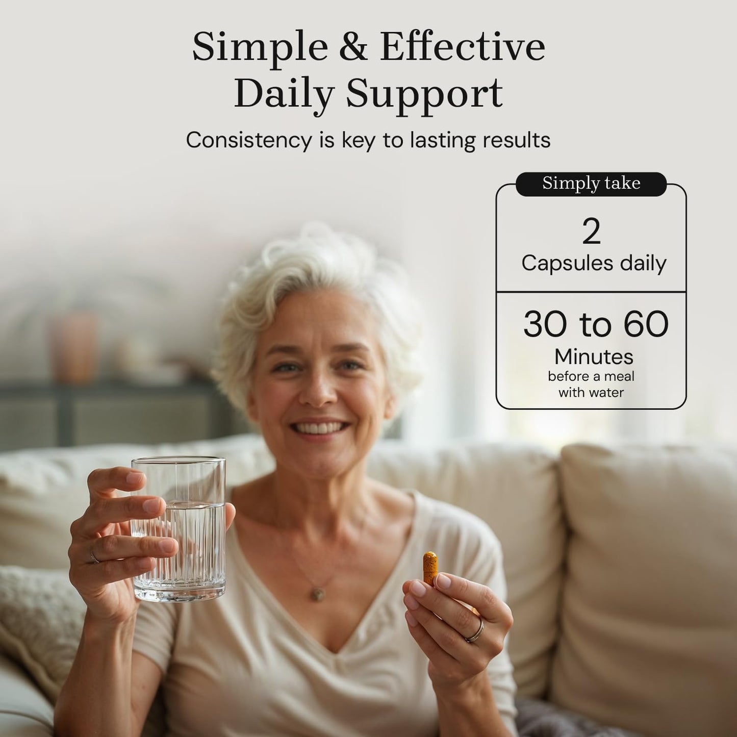 7th Manna Turmeric Curcumin Supplement with Glucosamine, Chondroitin & MSM – Joint Support for Mobility, Flexibility & Comfort – Active Lifestyle Formula – 60 Capsules