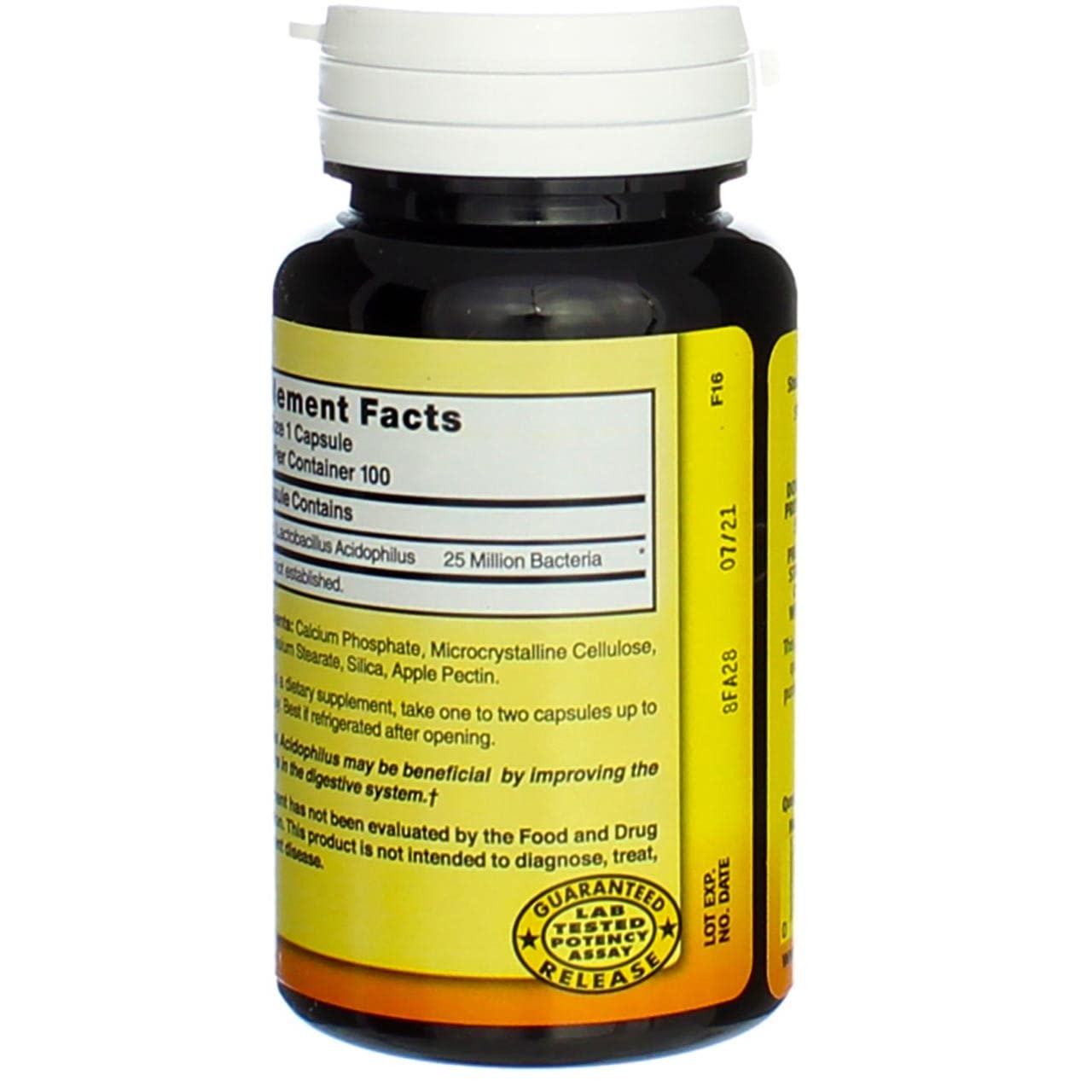 Nature's Blend Acidophilus Lactobacillin Capsules 300 Capsules