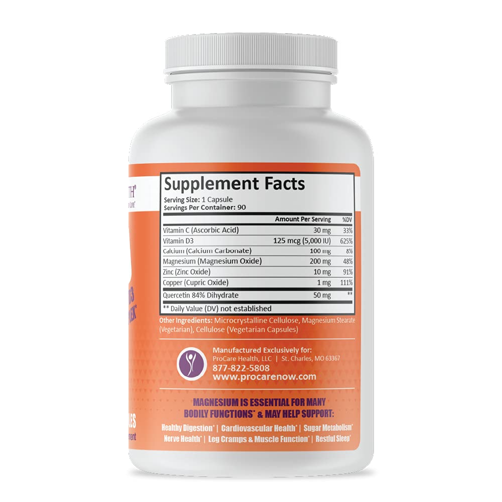 ProCare Health Mag-D Immunity Support Complex Capsule, 90 Count