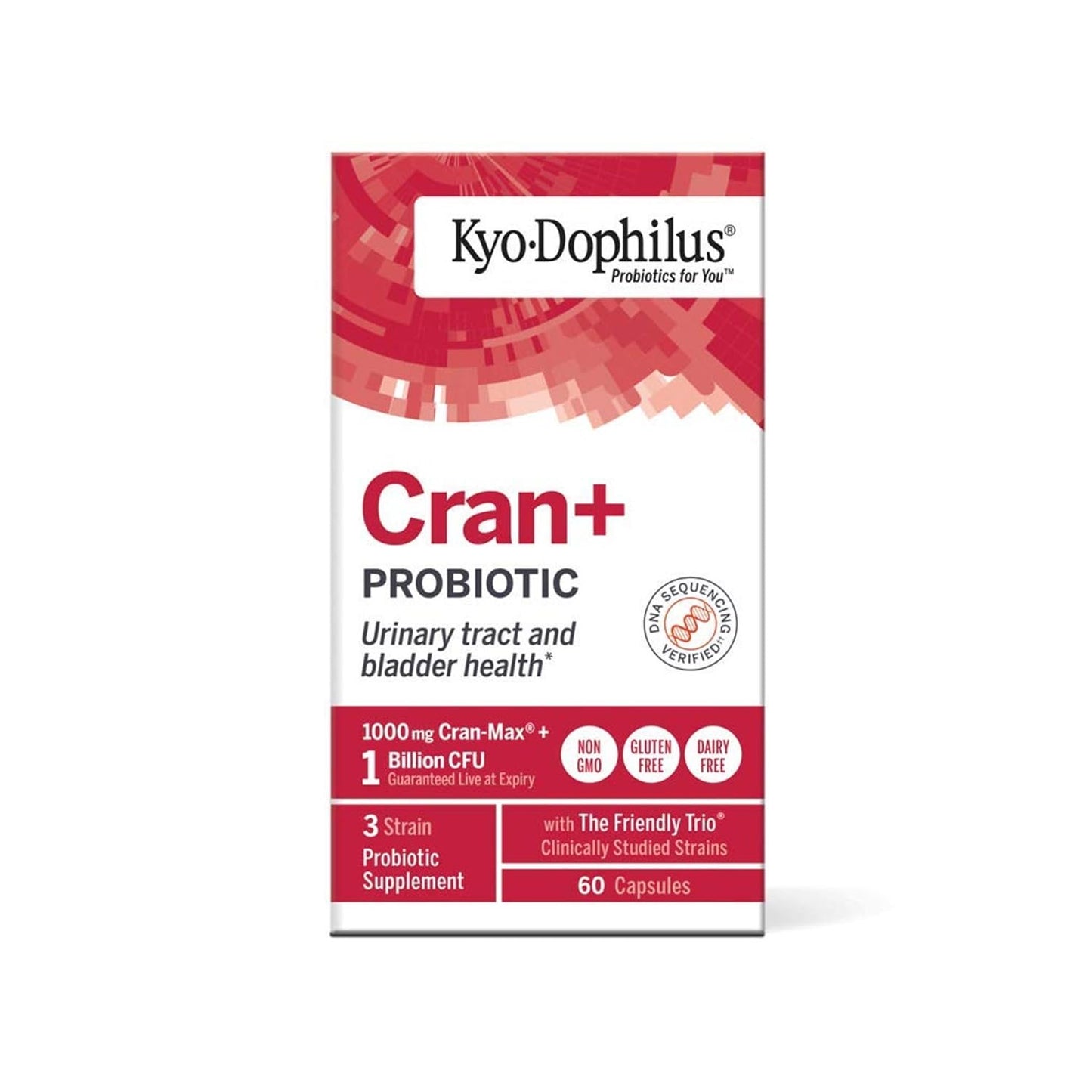 Kyolic Kyo-Dophilus Cran+ Probiotic 60 Capsules
