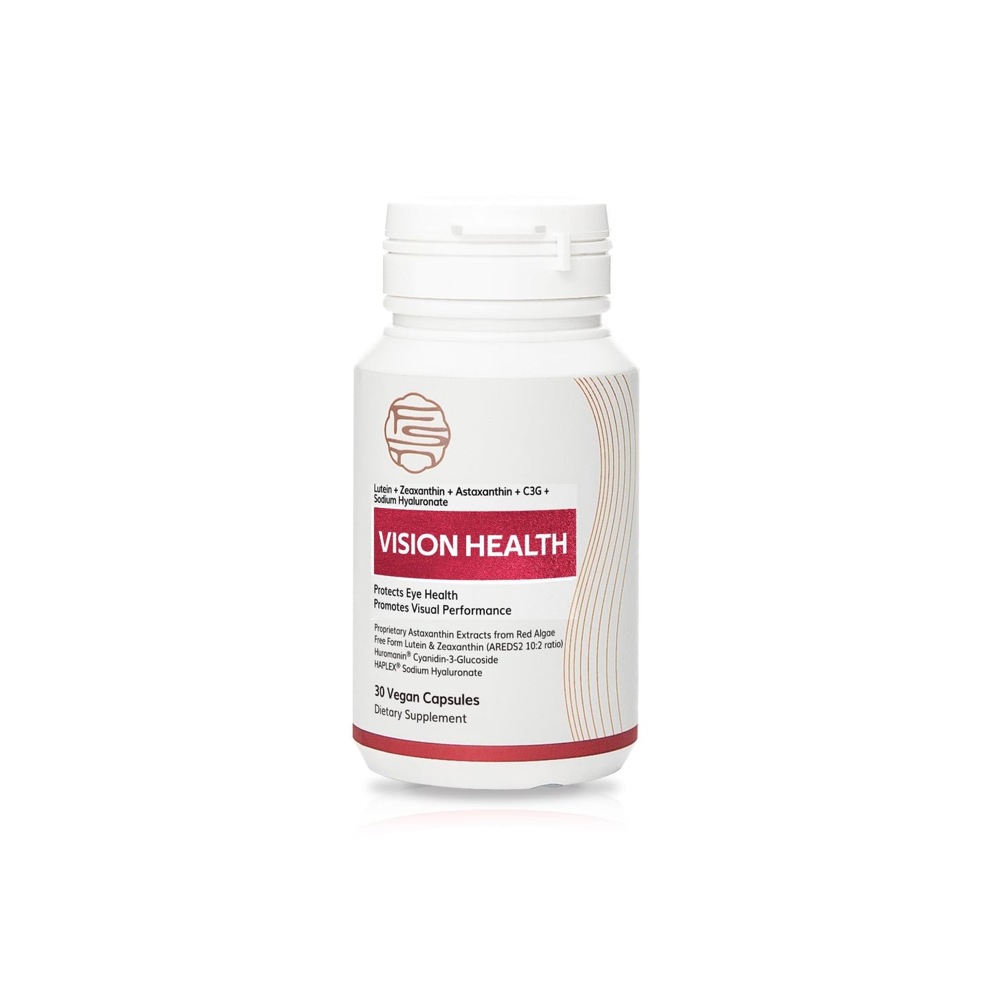 FSN Vision Health Lutein: Zeaxanthin (10:2) + Astaxanthin with Red Algae Extract, 30 Capsules