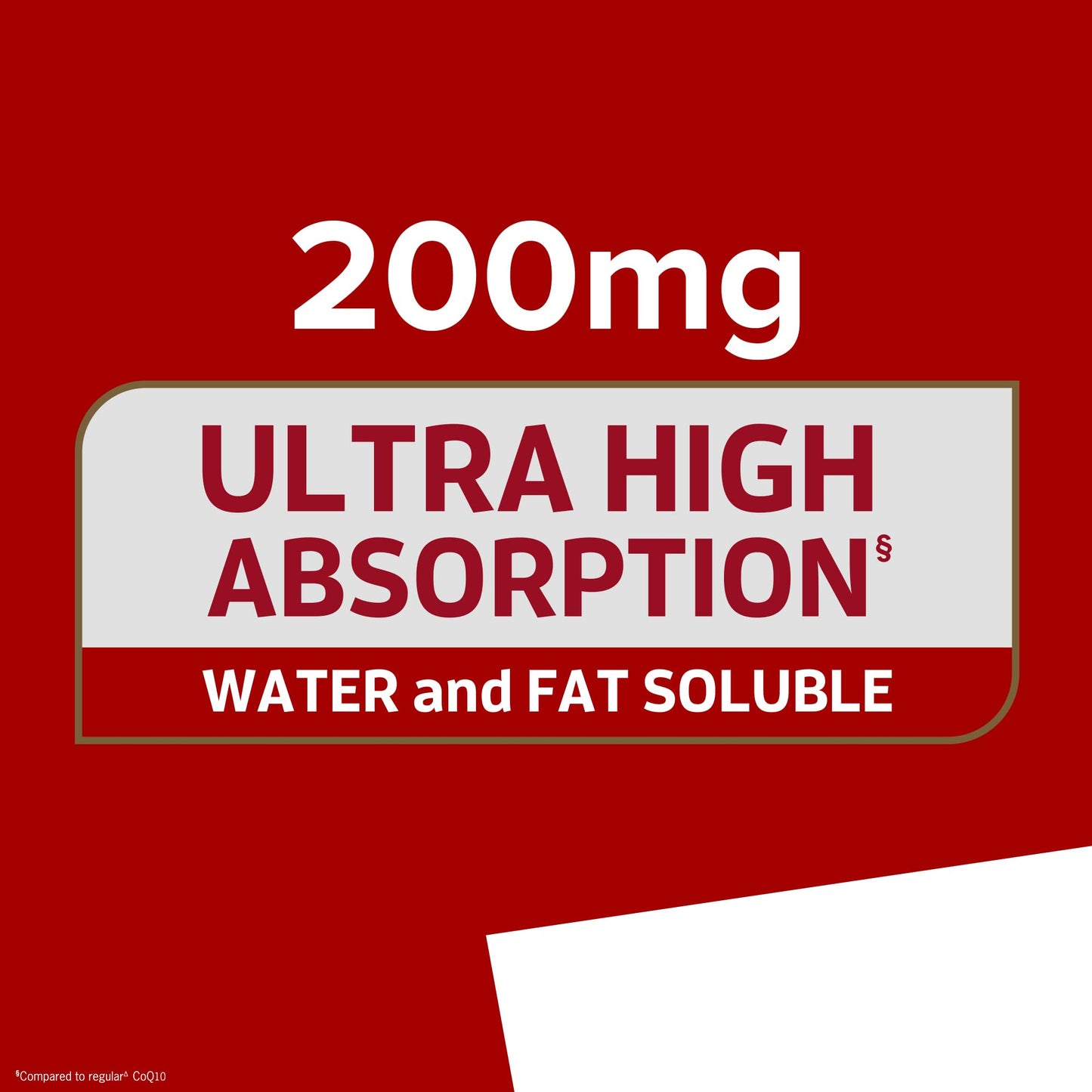 Qunol CoQ10 Softgels 200mg, Ultra High Absorption CoQ10 Supplement, 90 Count