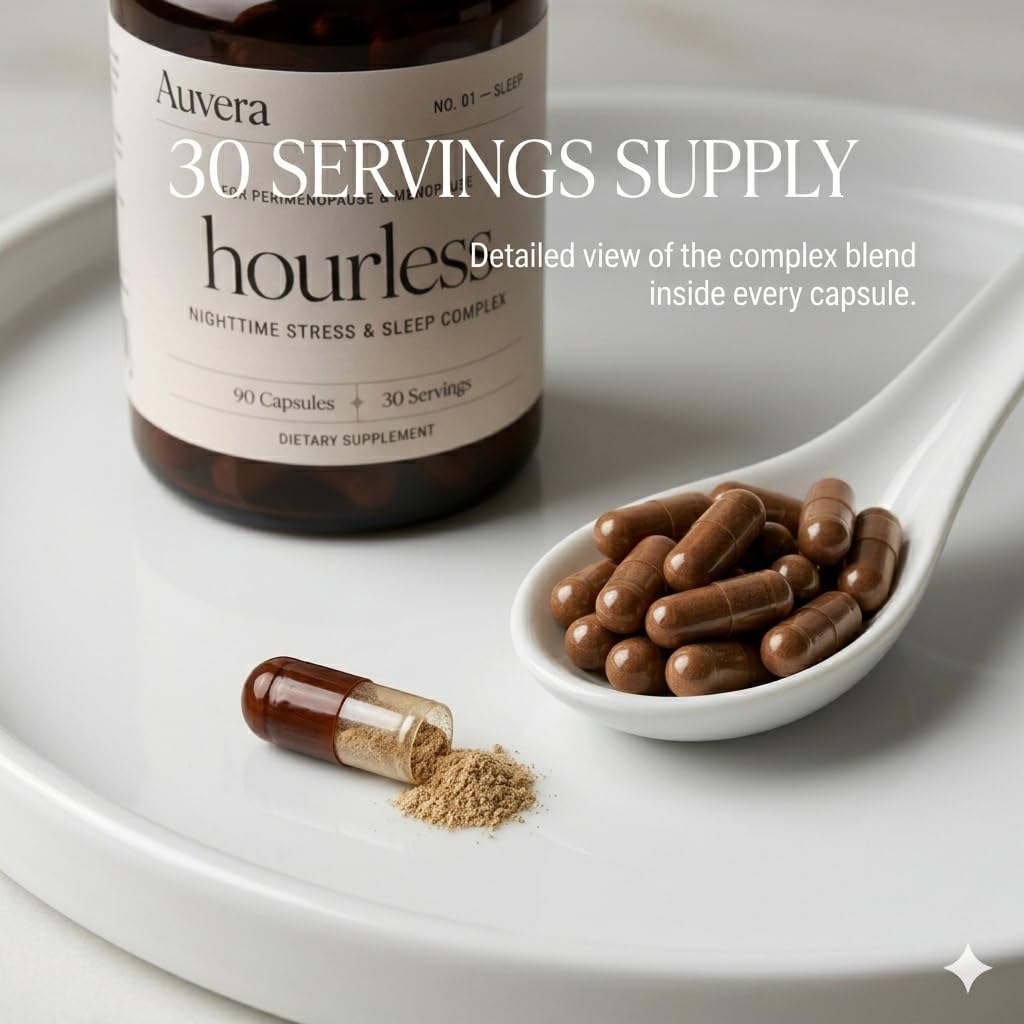 Auvera Hourless Sleep Complex, 90 Capsules
