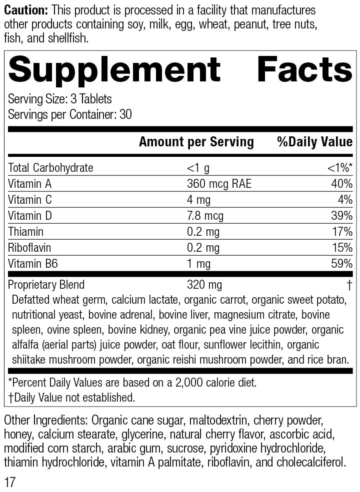 Standard Process Inc. Children's Wellness Chewable Bundle Congaplex & Catalyn Supplement Kit