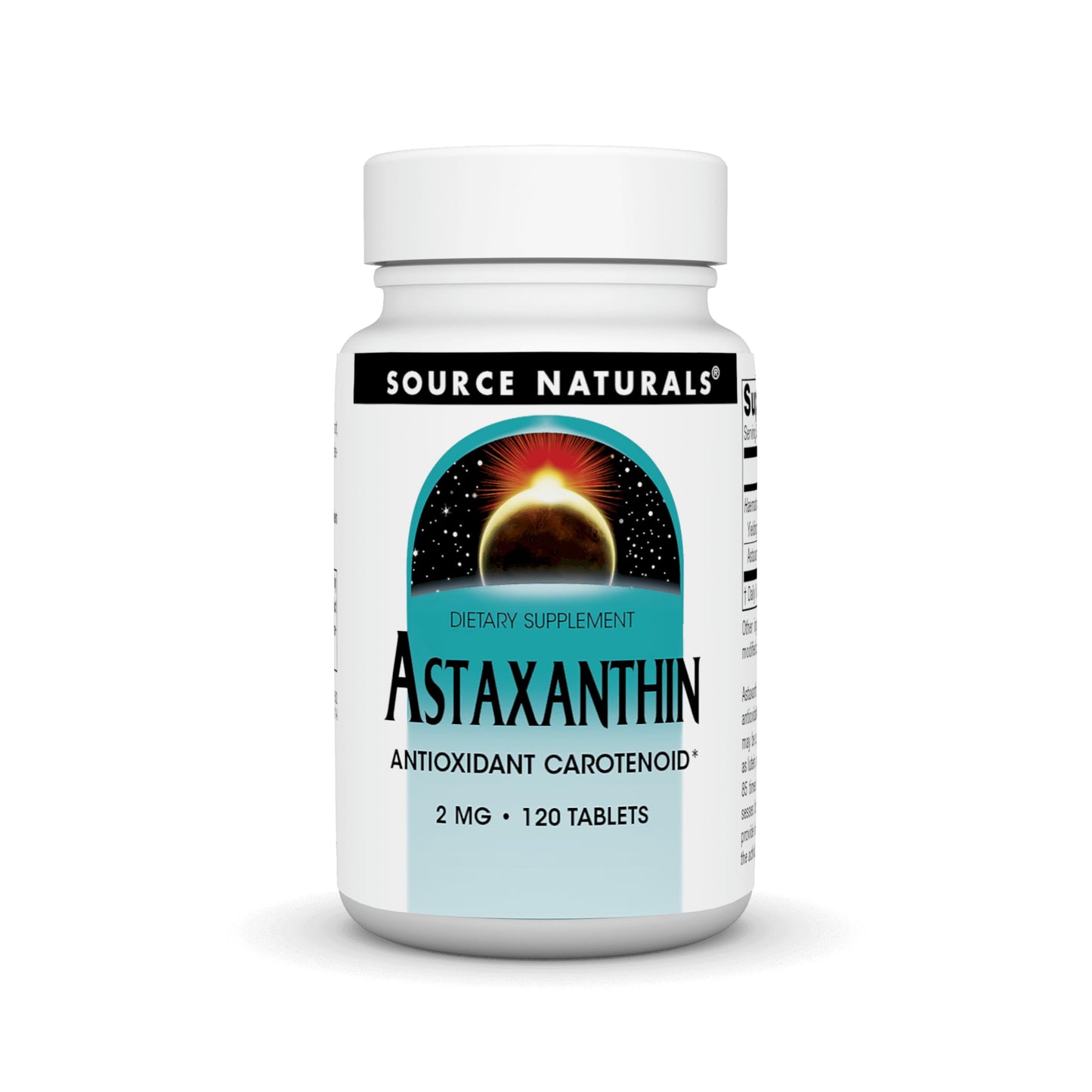Source Naturals Astaxanthin 2mg Tablet, 120 Tablets