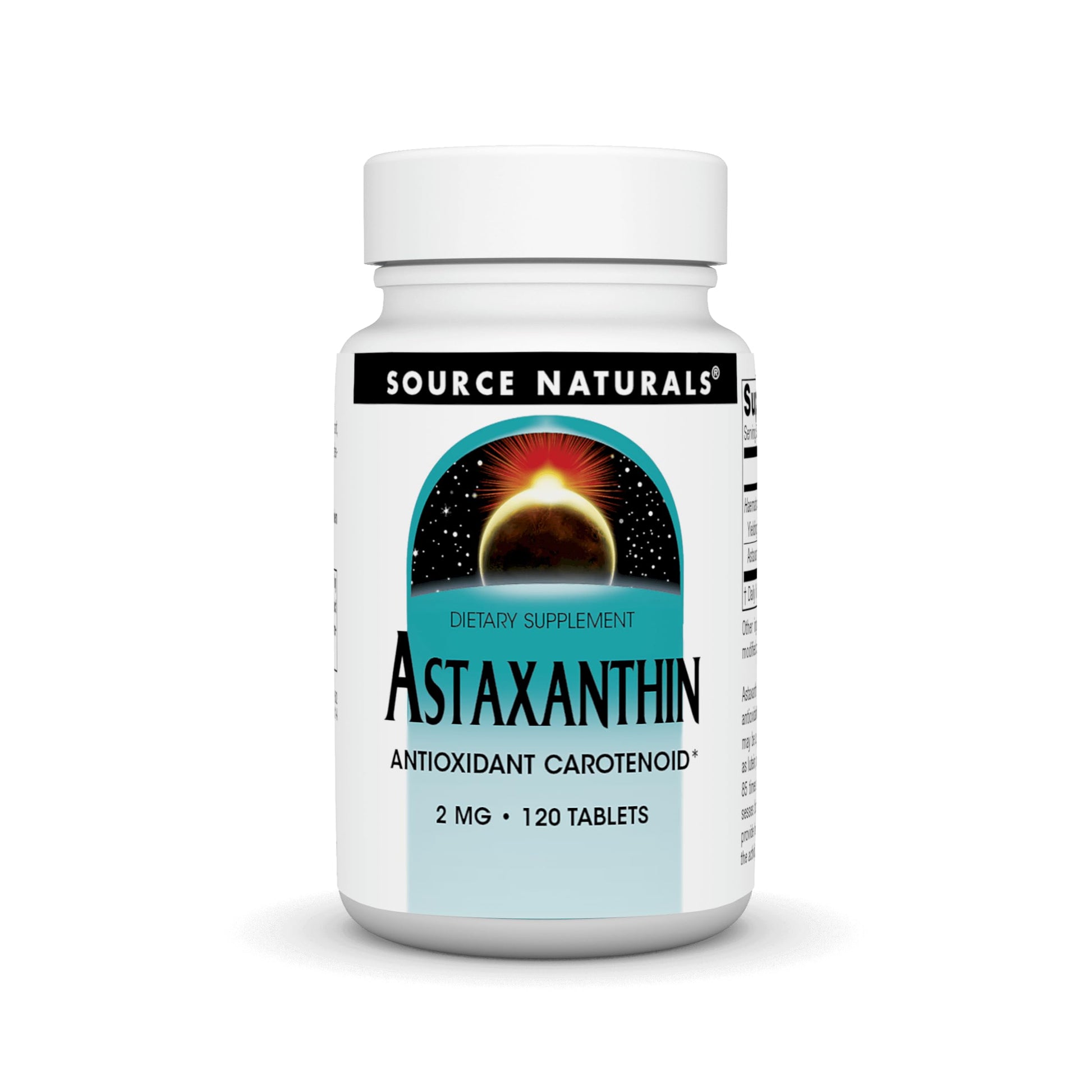 Source Naturals Astaxanthin 2mg Tablet, 120 Tablets