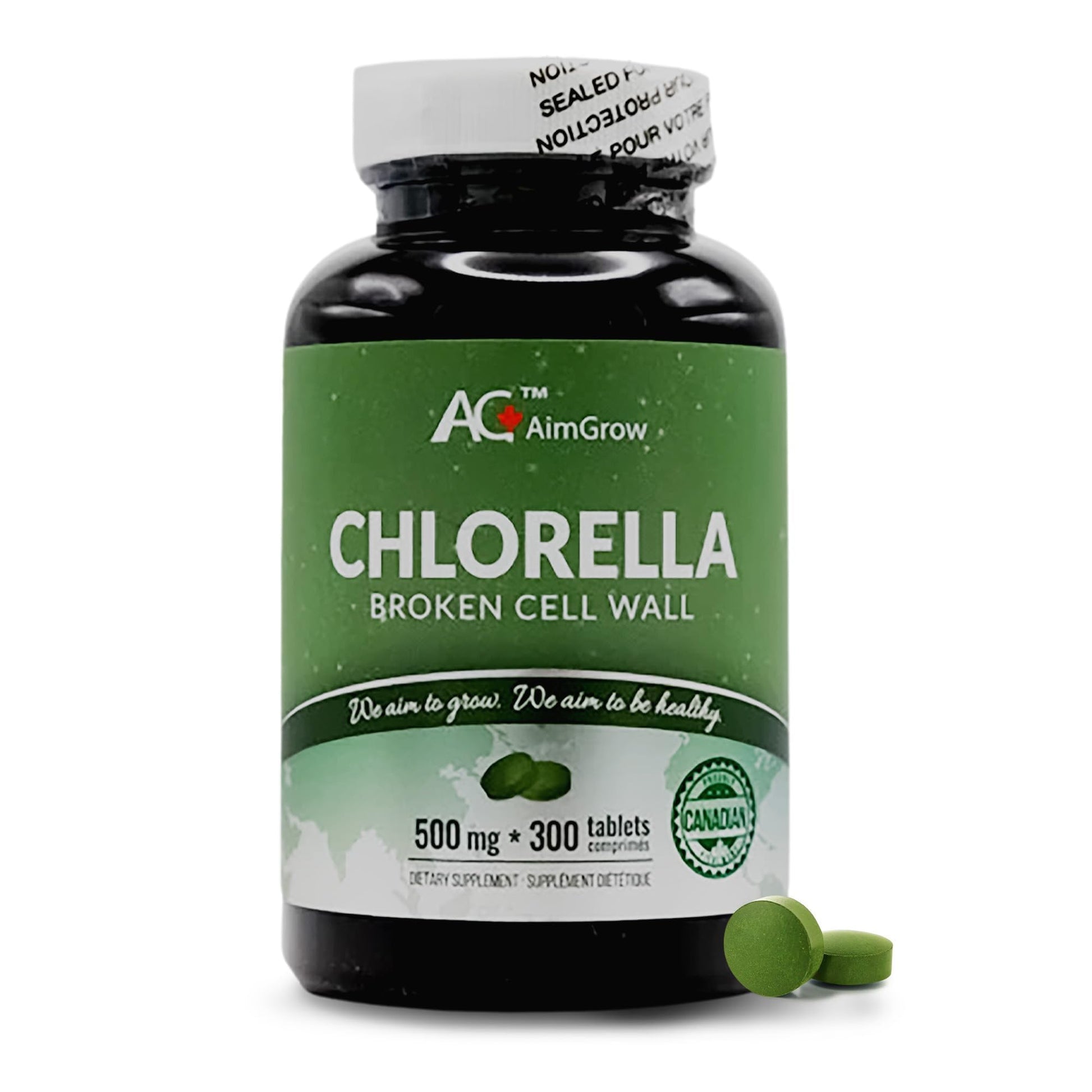 Aimgrow Chlorella Tablets 300 Count