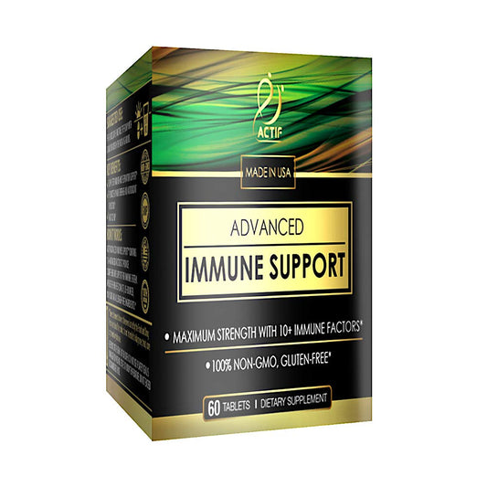 ACTIF Advanced Immune Support with 10+ Factors for Immunity Booster 60 Capsules