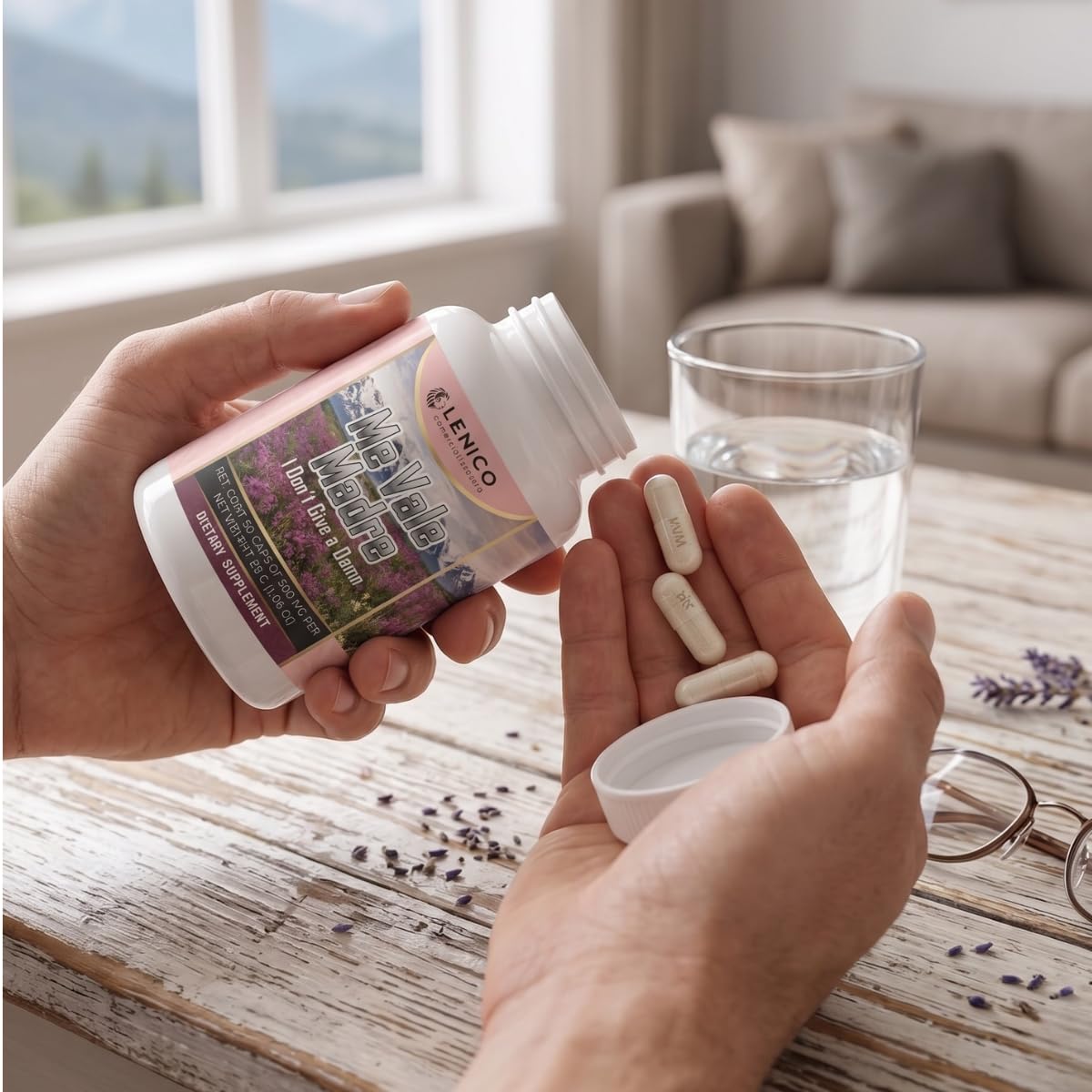 Lenico Comercializadora Me Vale Madre Capsules 60 Count