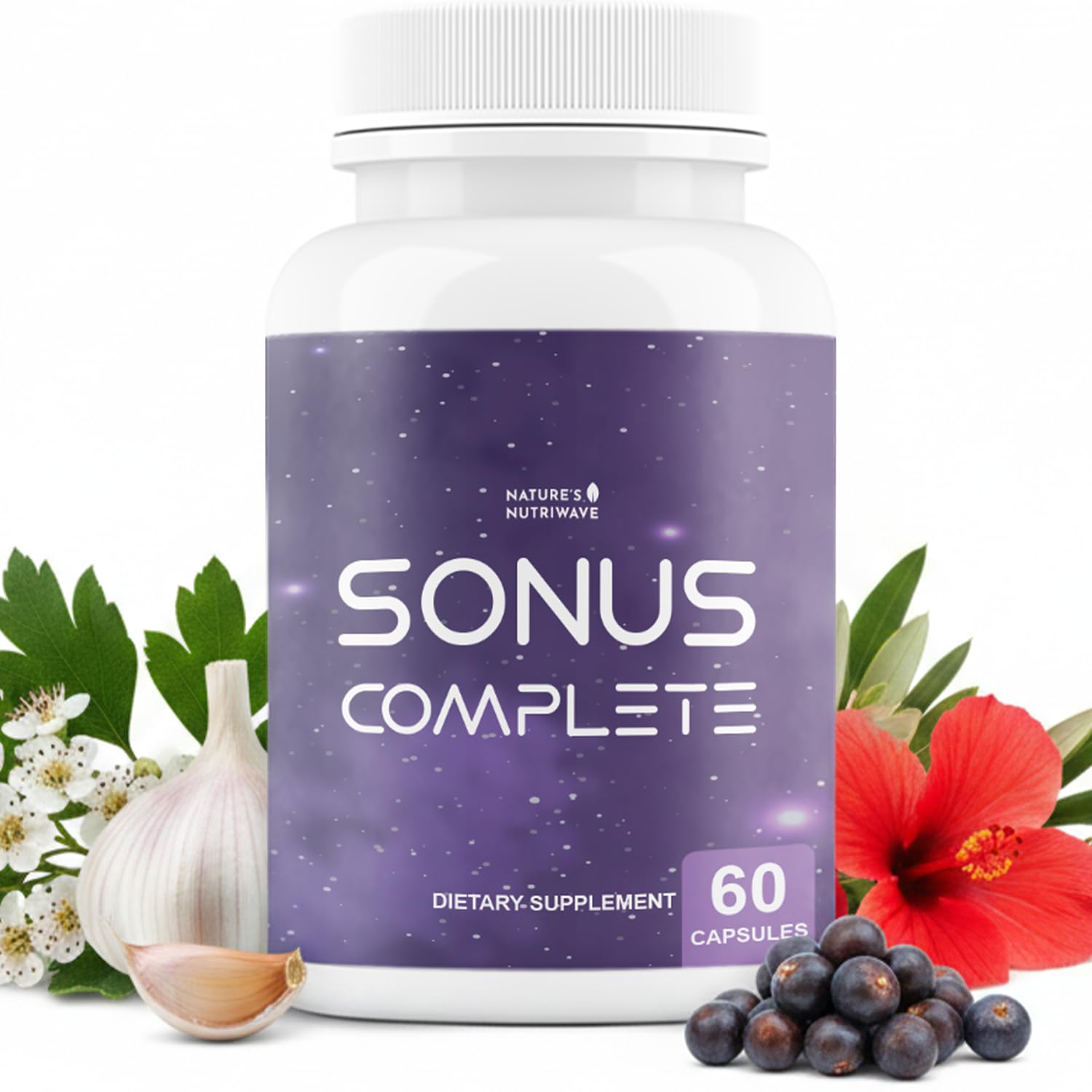 Nature’s NutriWave Sonus Complete Capsules, 60 Count