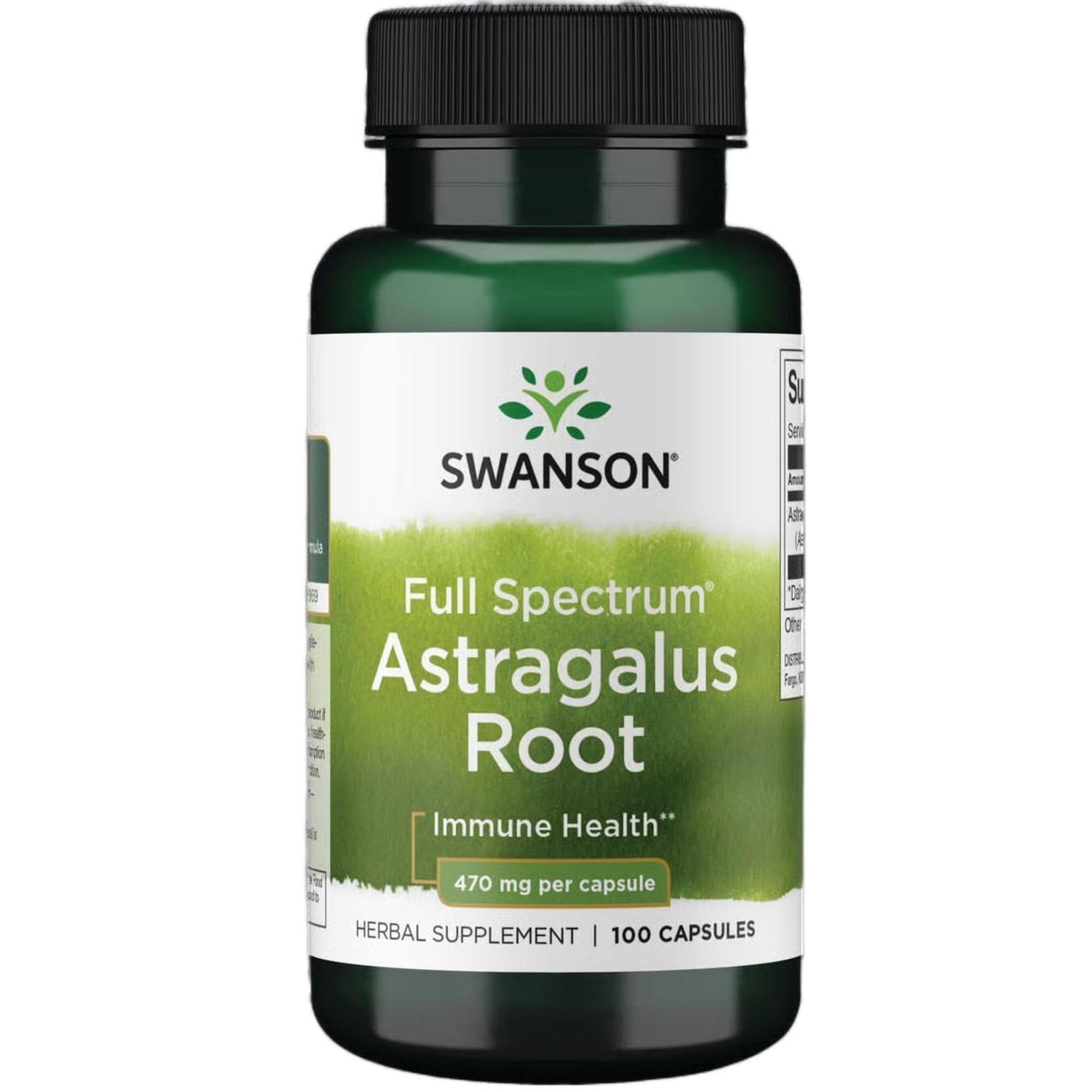 Swanson Astragalus Root Capsules, 100 Capsules