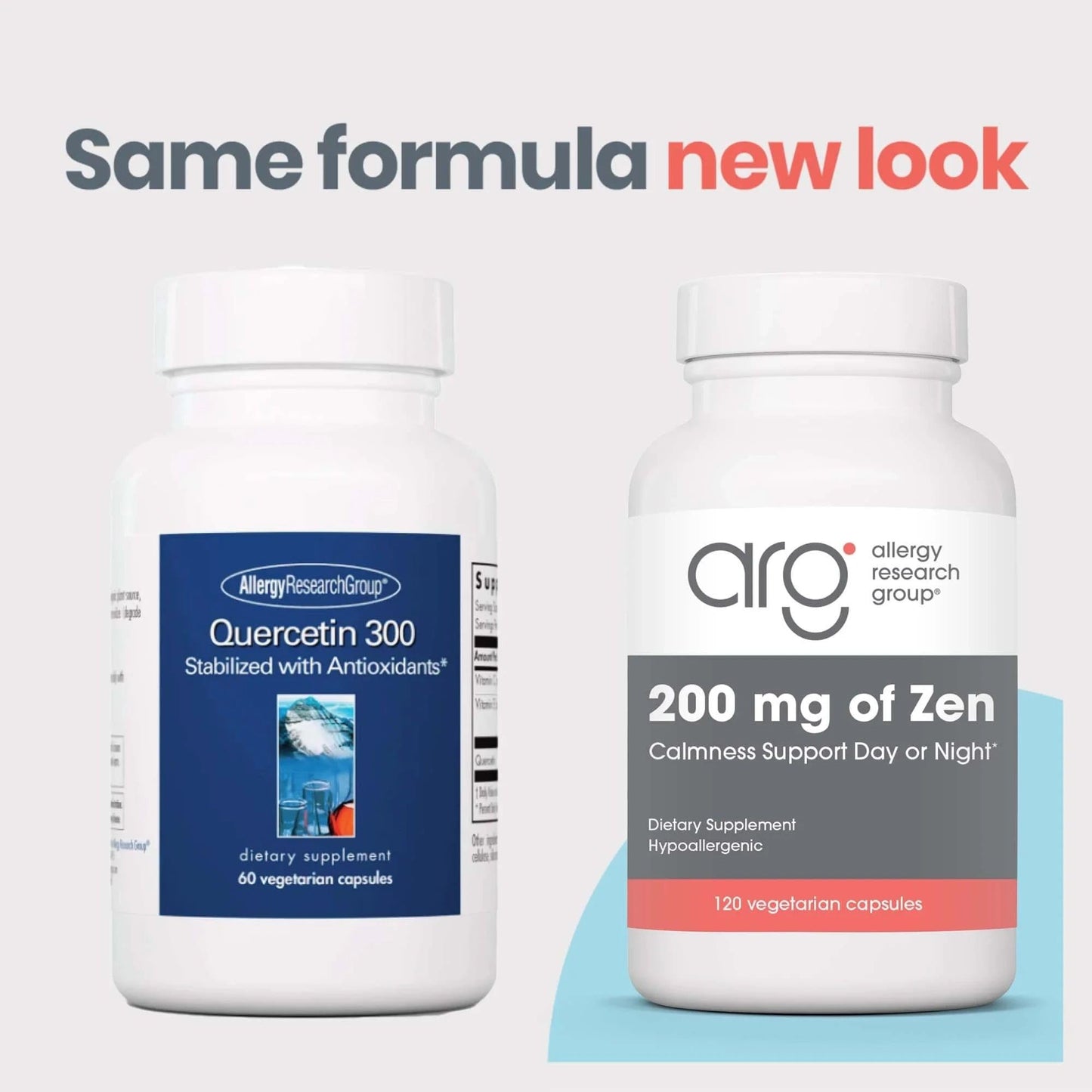Allergy Research Group ZenMind 550 mg GABA & 200 mg L-Theanine Capsule, 120 Count