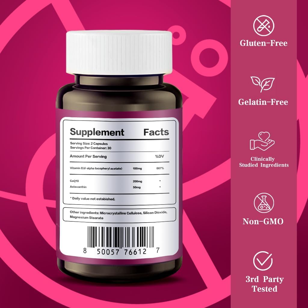 HOPE LIFE Coenzyme Q10 Capsules, 300 Capsules