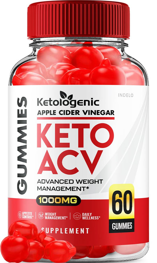 Indelo Ketologenic Keto ACV Gummies 60 Gummies