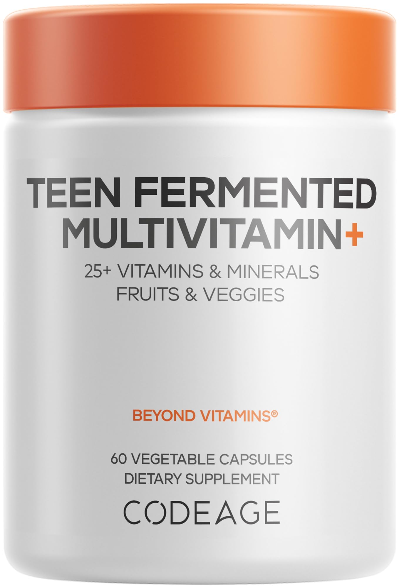 Codeage Teen Multivitamin Supplement Capsules 60 Count