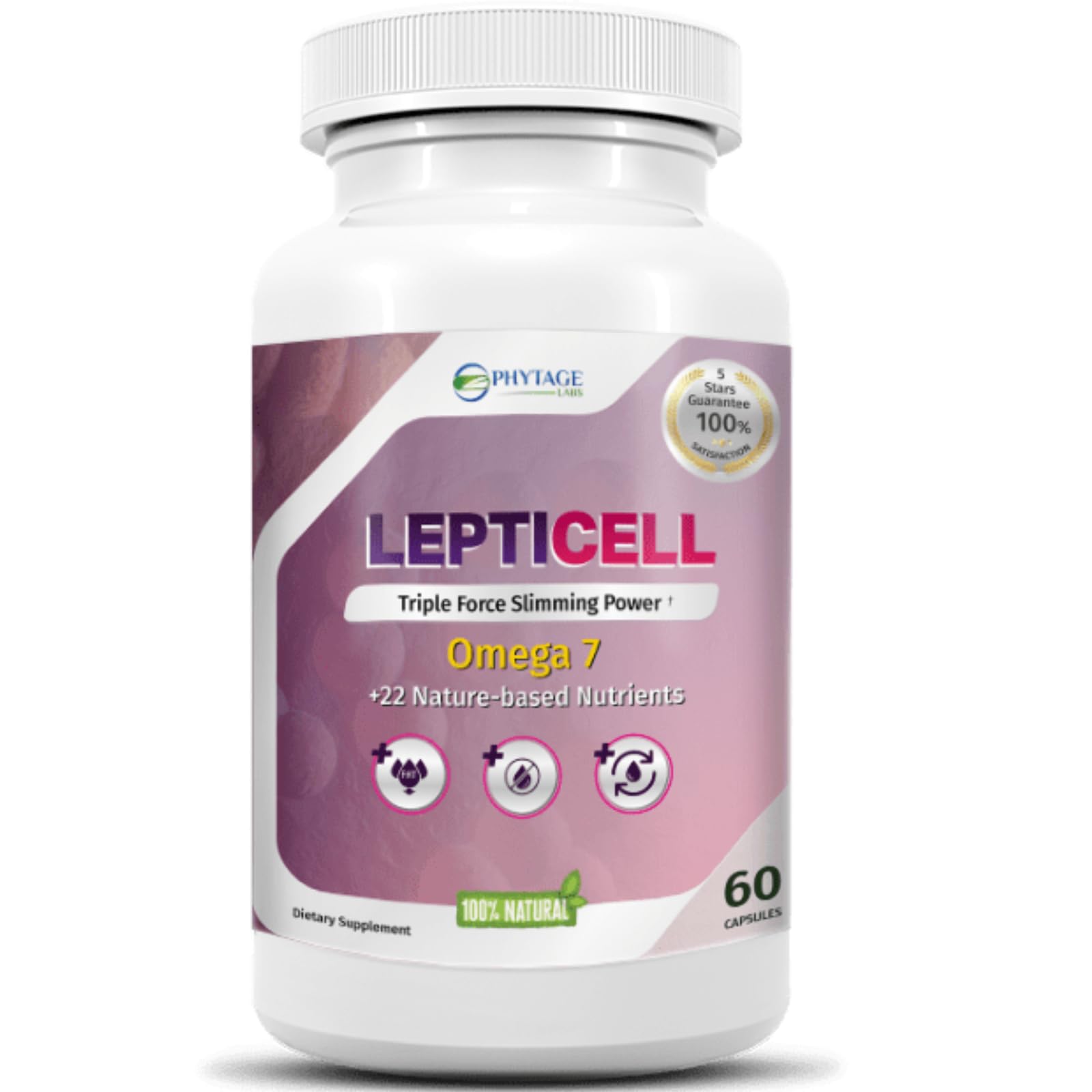 Phytage Labs LeptiCell Advanced Wellness Supplement Capsule 1 Count