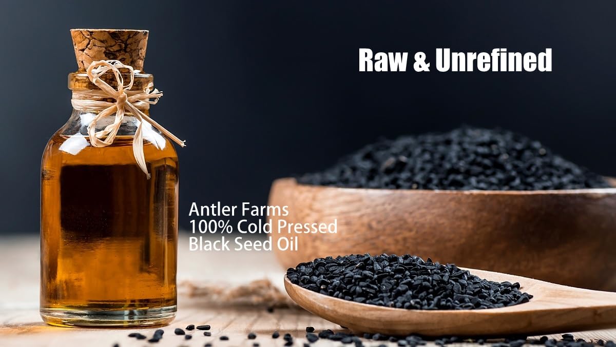 Antler Farms Black Seed Oil Softgel Capsules, 60 Softgels