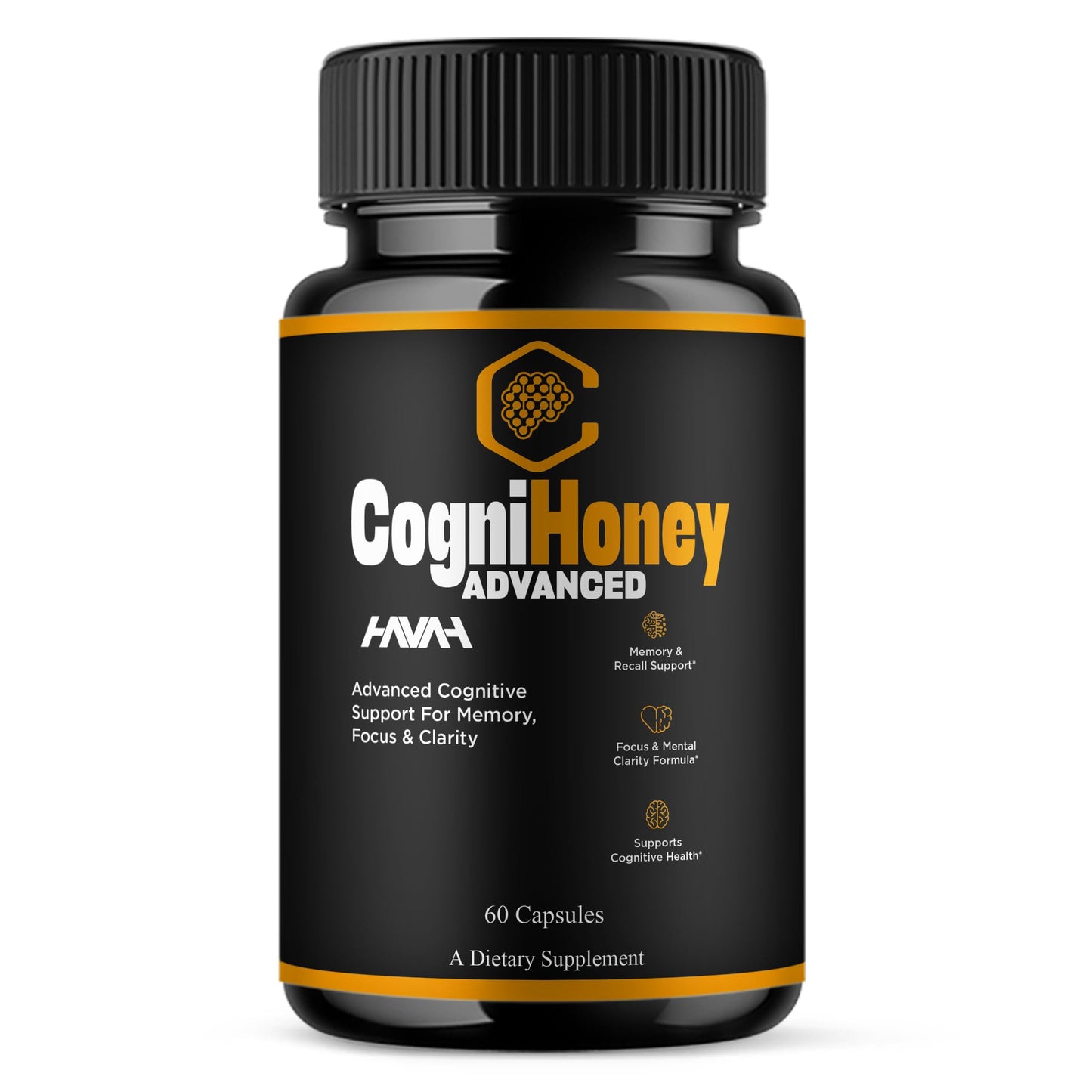 Havah CogniHoney Advanced Brain Health Formula Supplement Capsule 60 Count