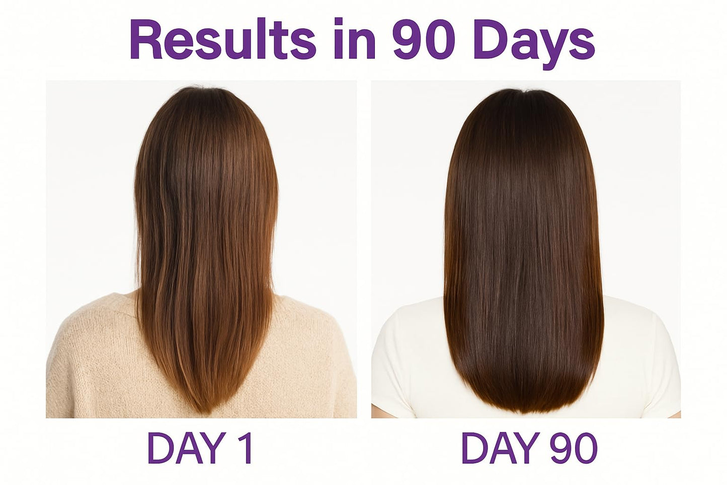 Vita4Life Biotin 2000mcg + MSM Hair Growth Vitamins for Women & Men Capsules, 60 Count
