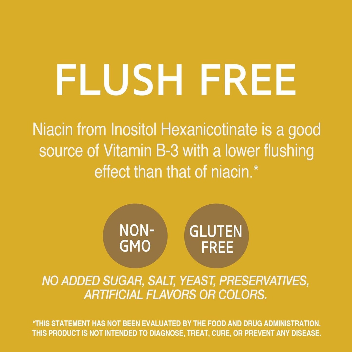 21st Century Niacin Flush Free 500 Milligrams 110 Capsules
