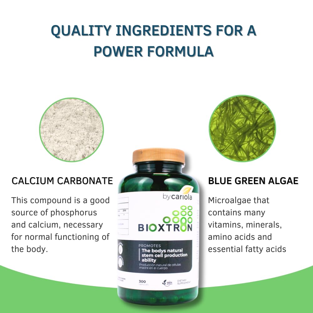 Bioxtron AFA Stem Cell Supplement Capsule, 300 Capsules
