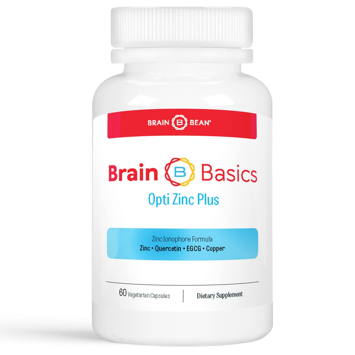 Brain Bean Brain Basics Opti Zinc Plus 60 Capsules
