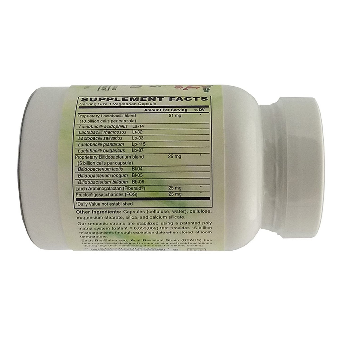 Holly Hill Health Foods Women's Probiotic 15 Billion CFU Capsule, 60 Count