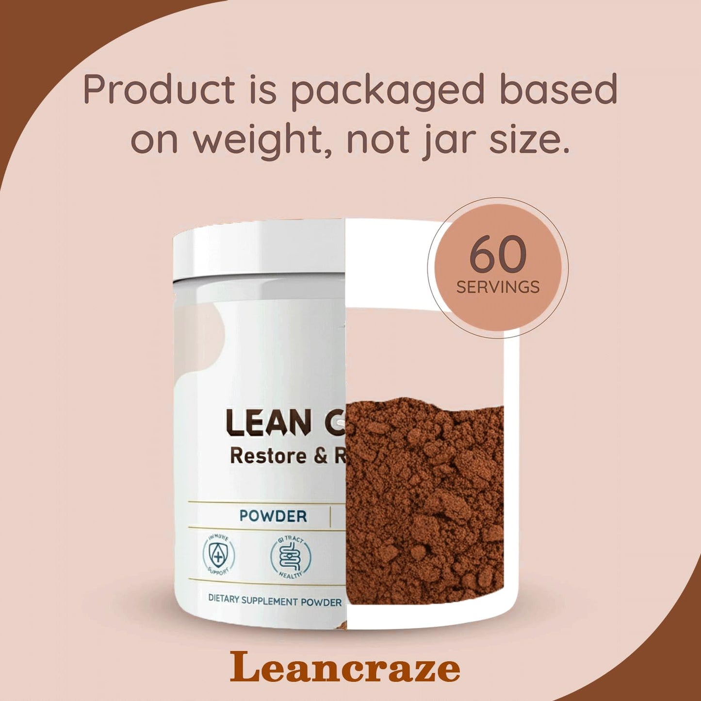 Leancraze Colostrum Powder 4.58 Ounce