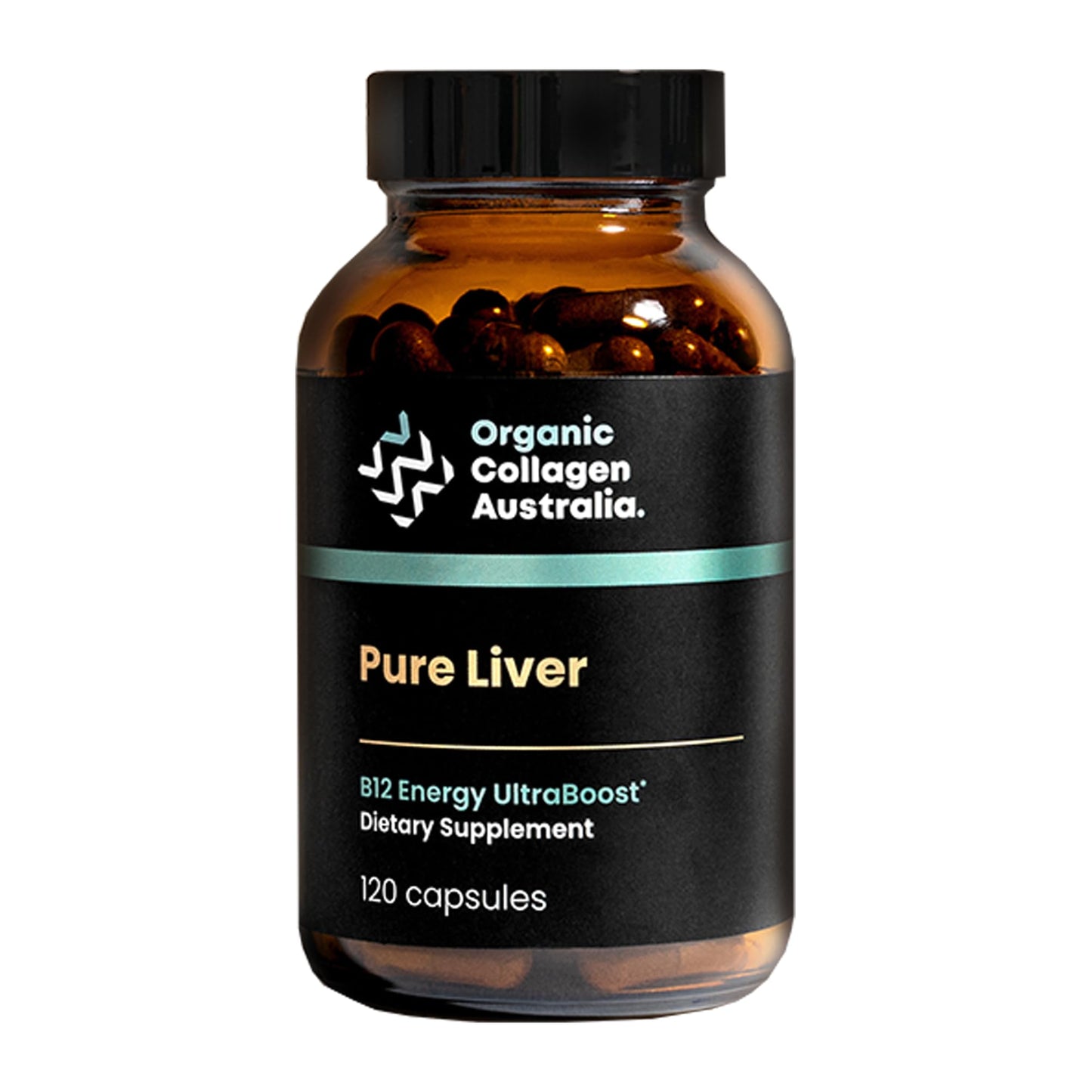 Organic Collagen Australia Pure Liver Capsules, 120 Capsules