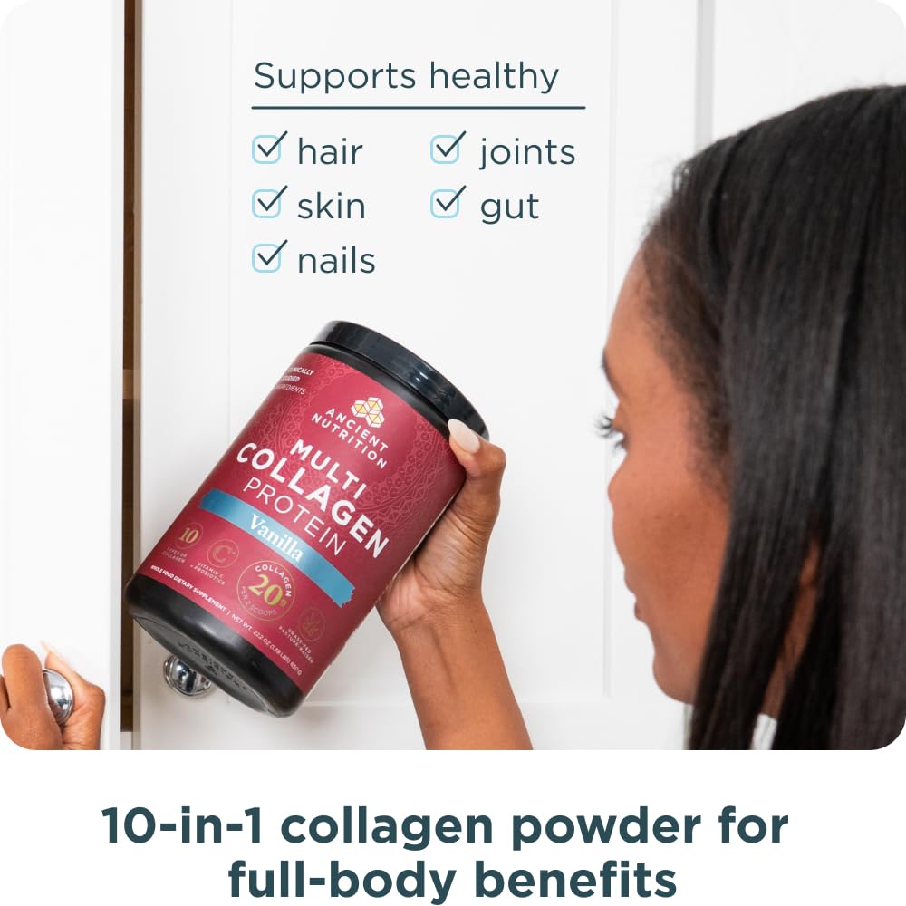 Ancient Nutrition Hydrolyzed Multi Collagen Peptides Powder 16.7