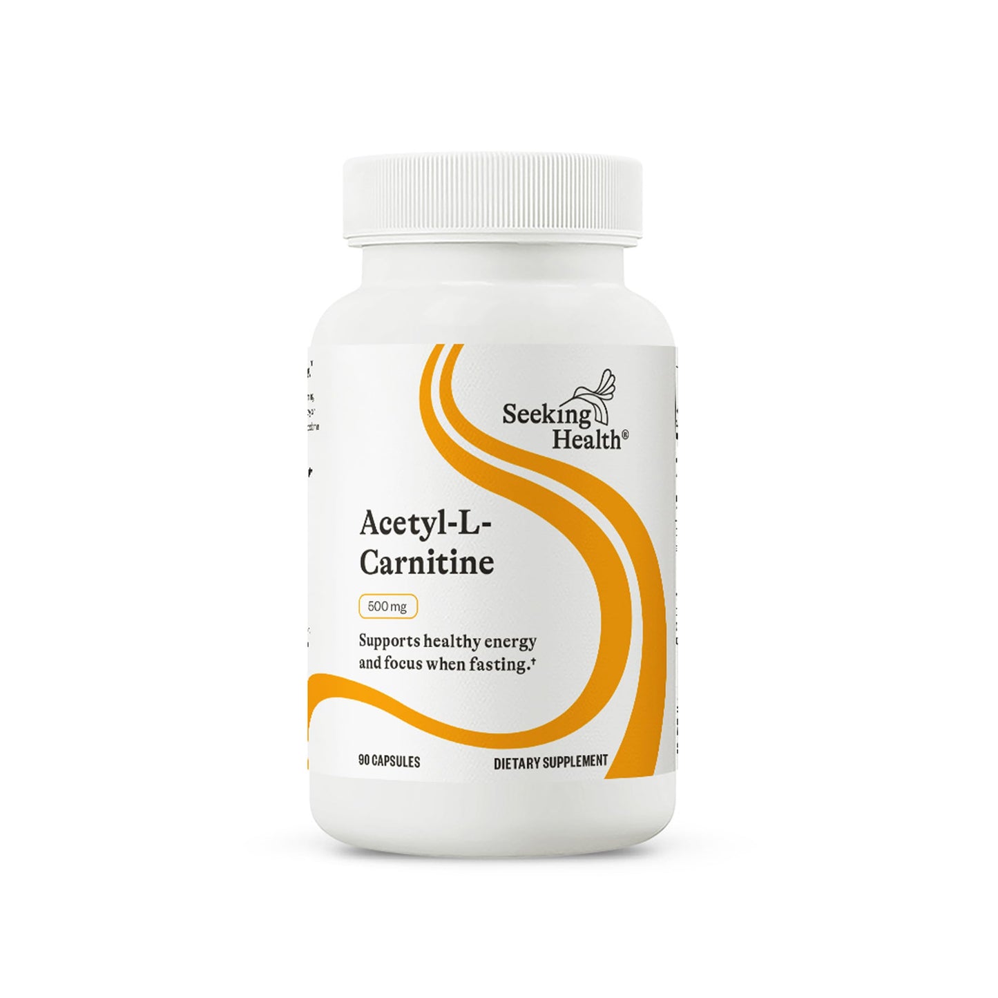 Seeking Health Acetyl-L-Carnitine 500 mg, 90 Capsules